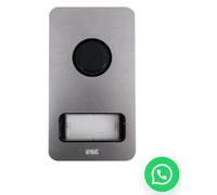 URMET 1122/1 PULSANTIERA CITOFONICA MONO/BIFAMILIARE IMP.4+N
