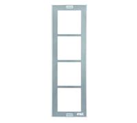 Urmet telaio porta moduli con cornice per 4 moduli 1148/64