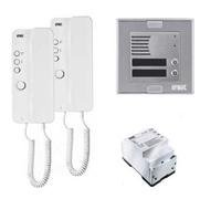 Kit citofono Urmet bifamiliare Con Mirò e Sinthesi 1150/302