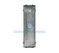 URMET 1158/44 SCATOLA INCASSO METALLO PER 4 MODULI VERTICALI STEEL