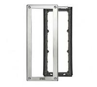 Urmet telaio porta moduli Steel con cornice per 3 moduli 1158/63