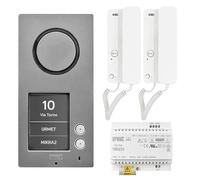Kit citofonico bifamiliare Urmet 2Voice 1183/632 Pulsantiera da parete