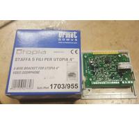 URMET 1703/955 STAFFA 5 FILI PER UTOPIA 4"