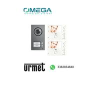 URMET 1722/94 KIT VILLA 2 FILI BIFAMILIARE CON 2 VIDEOCITOFONI E PULSANTIERA