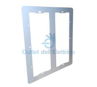URMET 825/36 CORNICE COPRIFILO MURO 2FILE X 3 MODULI KOMBI