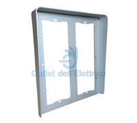 Urmet 82546 visiera antipioggia 6 moduli 2 file da 3 moduli per pulsantiera ta