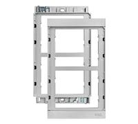 URMET ALPHA TELAIO 2 MODULI PER SCATOLA INCASSO 1168/62
