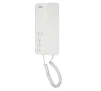Citofono URMET 1183/5 elettronico di colore bianco Miro 2 Voice 2 fili