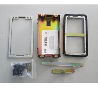 URMET K-STEEL KIT CORNICE TELAIO PULSANTIERA BLINDATA ANTIVANDALO INOX 1155/62