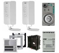 Kit citofono Urmet bifamiliare Con Mirò e Sinthesi 1150/302