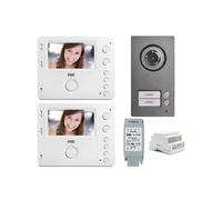 URMET KIT VIDEOCITOFONO VIDEO 2 FILI BIFAMILIARE MIKRA2 MIRO 2 MONITOR 4,3"