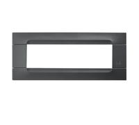 Urmet Simon Nea placca 7 moduli colore nero Auckland 10807.04