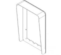 URMET 1158/612 Visiera Antipioggia Sinthesi Steel 1 Fila 2 Moduli