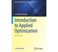 Urmila M. Diwekar Introduction to Applied Optimization (Tascabile)