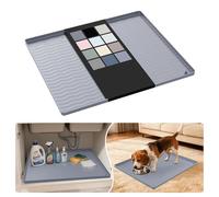 URMONA Protezione Sottolavello Silicone 48 x 55 cm, Tappetino Mobile Bagno