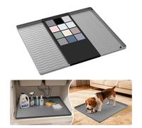 URMONA Protezione Sottolavello Silicone 48 x 55 cm, Tappetino Mobile Bagno