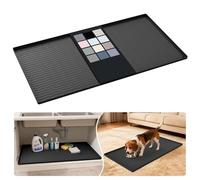 URMONA Protezione Sottolavello Silicone 55 x 101 cm, Tappetino Mobile Bagno