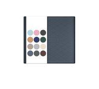 URMONA Tappetino Sottolavello Impermeabile per Cucina 48 x 55 cm, Tappetino in Silicone per Mensole e Organizer, Protezione per Mobile Sottolavello per Cucina e Bagno (Grigio scuro)