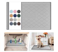 URMONA Tappetino Sottolavello Silicone 55 x 86 cm, Mobile Cucina e Bagno