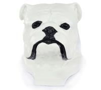 Urna commemorativa del Bulldog inglese per le ceneri del cane, statua per la cre