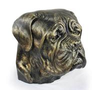 Urna commemorativa Dog De Bordeaux per le ceneri del cane, urna per la cremazion