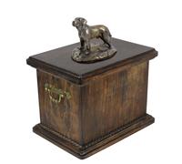 Labrador Retriever Holzurne Con Una Statua Art-Dog