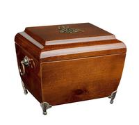 Urna con ripiano per souvenir, urna crematoria in legno per ceneri