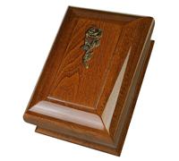 Urna crematoria grande in legno per ceneri umane Urna funeraria per adulti