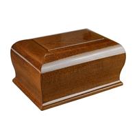 Urna crematoria grande in legno per ceneri umane Urna funeraria per adulti