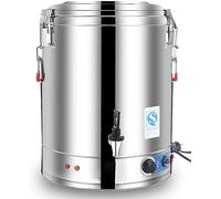 Urna da caffè Professionale - Grande Dispenser di caffè in Acciaio Inox per Una Preparazione Rapida - Dispenser di Acqua Calda con Isolamento Termico, Ideale per casa, Negozio, Hotel o uffic