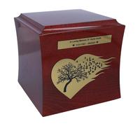 Urna dell'albero della vita per ceneri umane Urna di cremazione simbolica