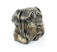 Urna di cremazione del mastino inglese per le ceneri del cane, statua commemorat