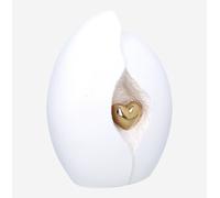 Urna di cremazione in ceramica per ceneri umane con cuore Urna decorativa