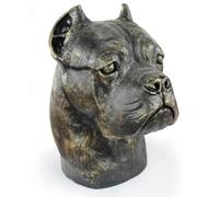 Urna di cremazione per le ceneri del cane Cane Corso Italian Mastiff, statua com