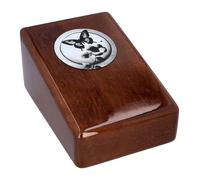 Urna di legno con farfalla Urna commemorativa unica nel suo genere