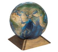 Urna di terra, urna artistica per le ceneri, urna per la cremazione bella e soli