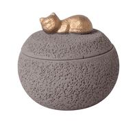 Urna funeraria, contenitore commemorativo per ceneri, robusto, compatto e