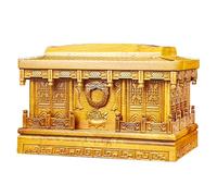 Urna funeraria in legno per ceneri, grande urna funebre per ceneri funerarie, design durevole per resti umani, ricordo commemorativo premuroso