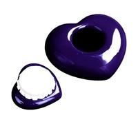 Urna funeraria per animali domestici CHUNLINLAODA Mini Urna funeraria, Urna commemorativa, Urna per Ceramica, Urne per Cani e Gatti, per commemorare Gli Animali Domestici, Cuore (blu)