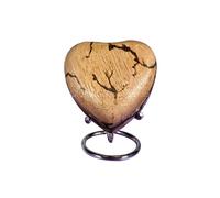 Urna In Legno A Forma Di Cuore Per Ceneri Umane Funebri