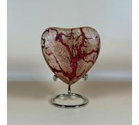 Urna In Legno A Forma Di Cuore Per Ceneri Umane Funebri