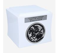 Urna in legno con motivo Rodeo Un tributo alla passione e allo spirito di libert