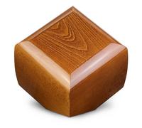 Urna in legno massiccio per le ceneri, urna crematoria decorativa moderna
