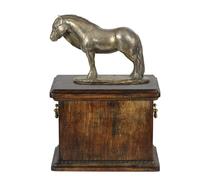Urna in legno per cavallo Fell Pony Mare Cofanetto per la cremazione del cavallo