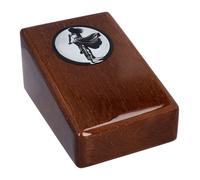 Urna in legno per donna con motivo di bicicletta Omaggio alla passione e alla li