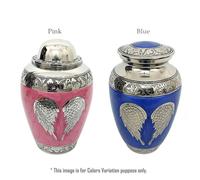 Urna Memoriale Per Adulto Con Design Di Ali Angeliche Che Volano Con Il Vento