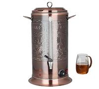 Urna per caldaia ad acqua calda commerciale - Macchina elettrica da banco con spegnimento automatico e temperatura regolabile da 30 °C a 120 °C, ideale per hotel, ristoranti e uffici