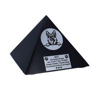 Urna per cani di tutte le razze Urna peronalizzata per cani Urna piramidale