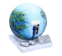 Urna per genitori, urna per ceneri, urna per due, urna cremazione decorativa (design 1)