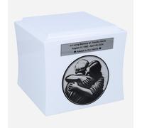 Urna per un nonno Urna di cremazione per un nonno